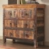 Reclaimed Wood Accent Cabinet