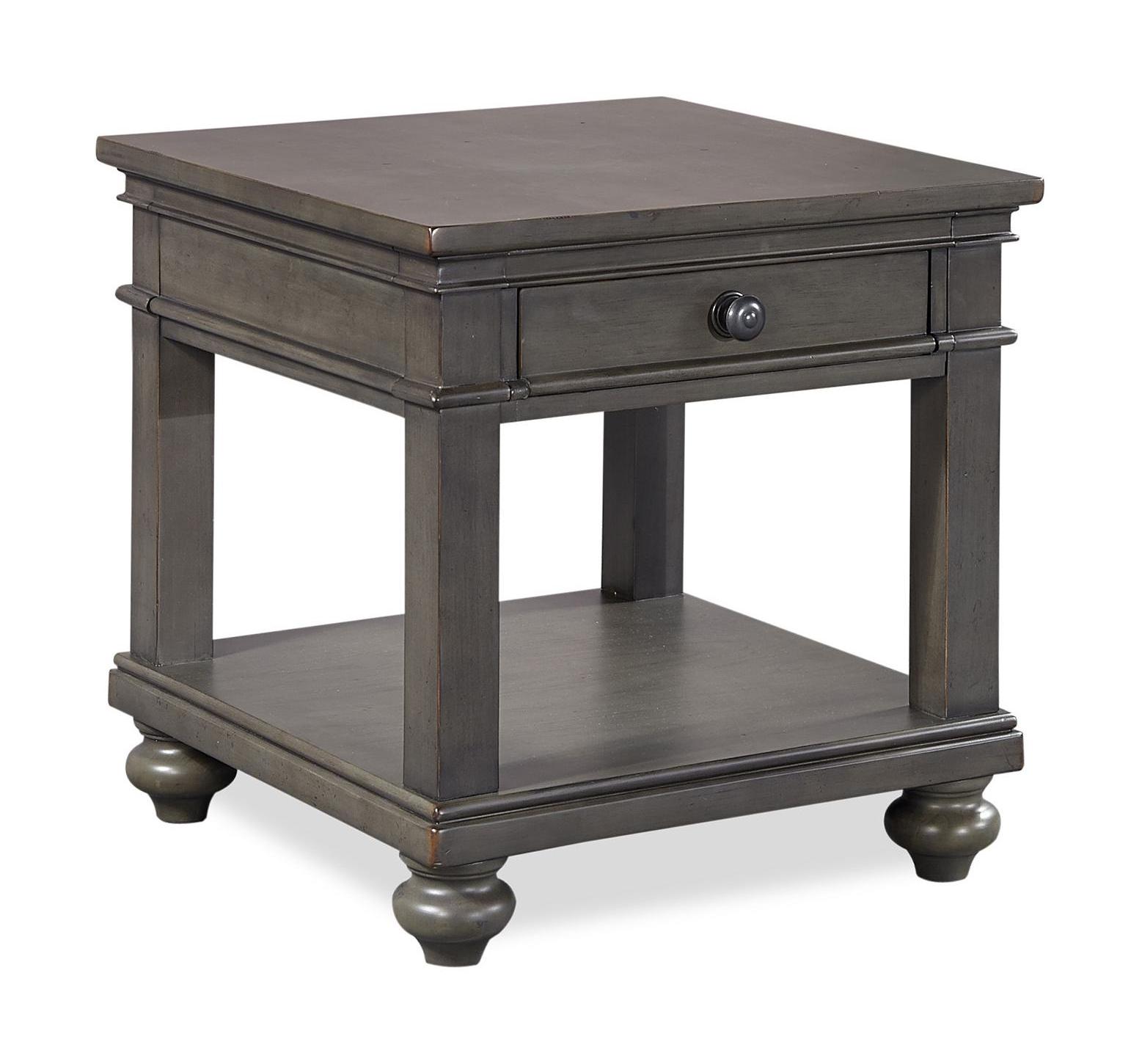 Oxford Gray End Table