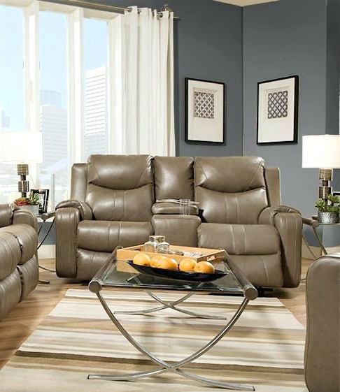 Marvel Double Reclining Sofa w/ Console
