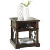 Roddinton End Table with USB Ports & Outlets