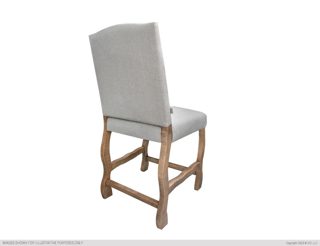 Marquez Fully Upholstered Counter Barstool