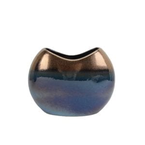 Copper and Blue Ombre Vase