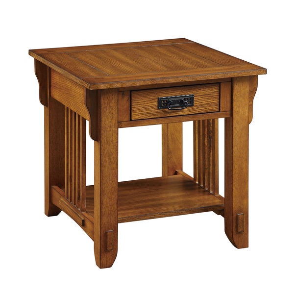 Traditional Oak End Table | 5th & Main and Mattress 1st