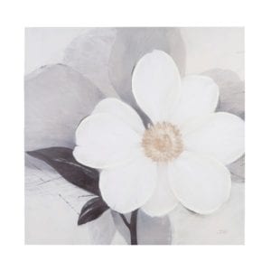 Midday Bloom Canvas With Hand Embellishment