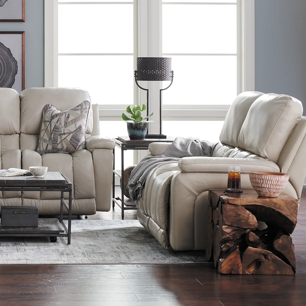 Greyson Leather Reclining Sofa