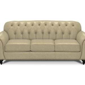 Evan Leather Sofa