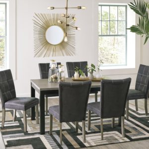 Donatelly Dining Table Upholstery Chairs