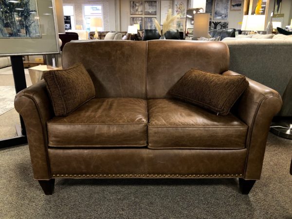 Essentially Yours Leather Loveseat