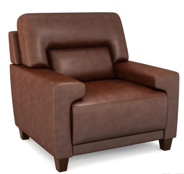 Draper Stationary Leather Chair
