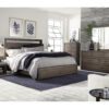 Modern Loft Greystone King Panel Bedroom Set