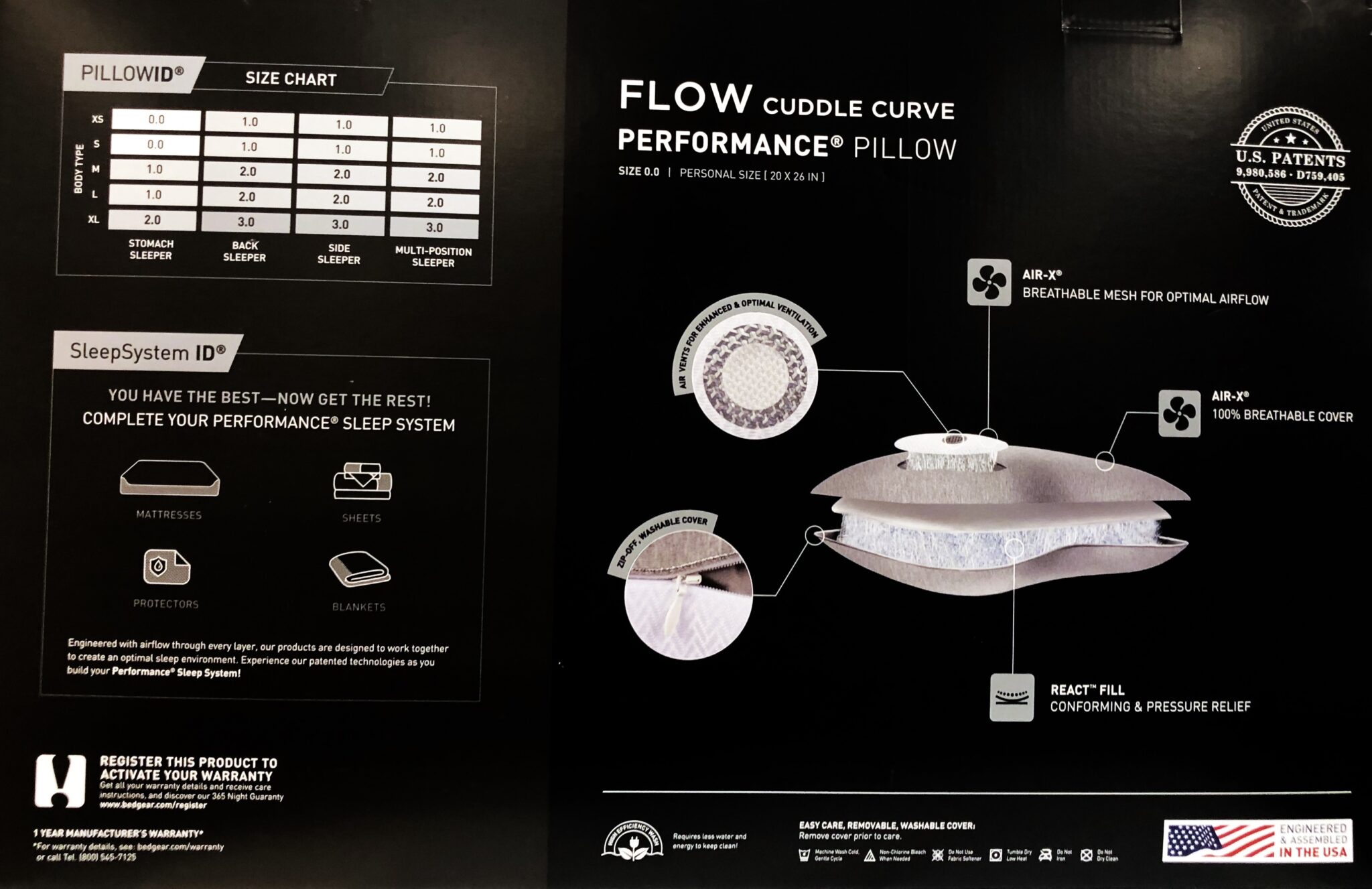 Flow Cuddle 0.0 Pillow