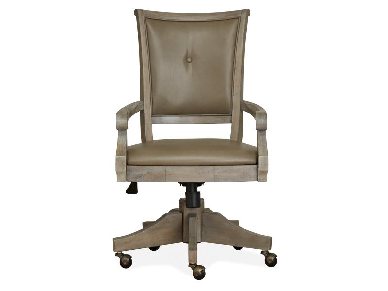 Lancaster Upholstered Swivel Desk Chair