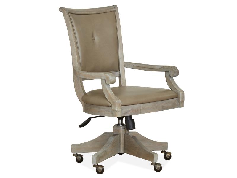 Lancaster Upholstered Swivel Desk Chair