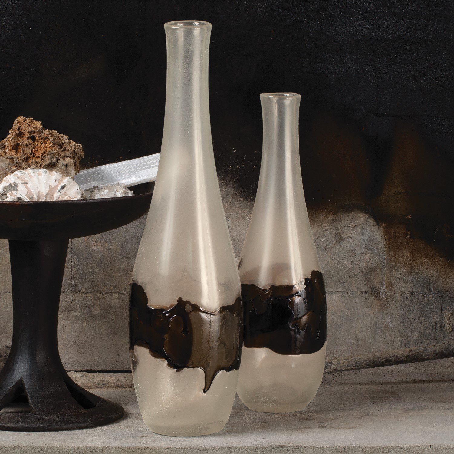 Molten Glass Vase - Medium