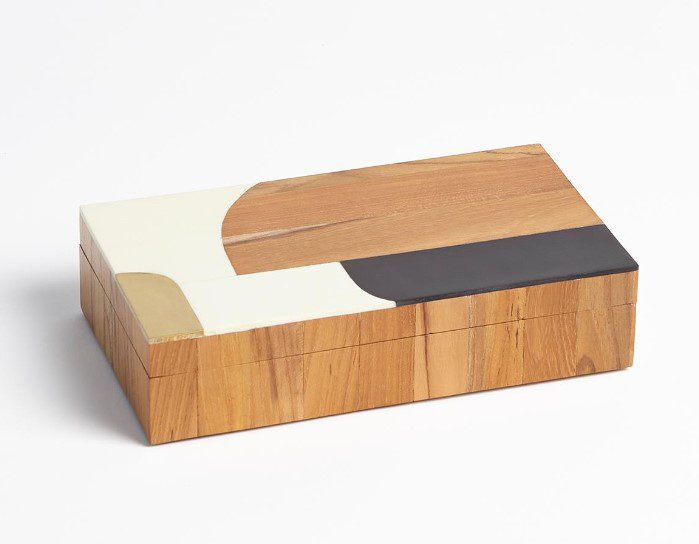 Wooden Inlaid Box-Medium