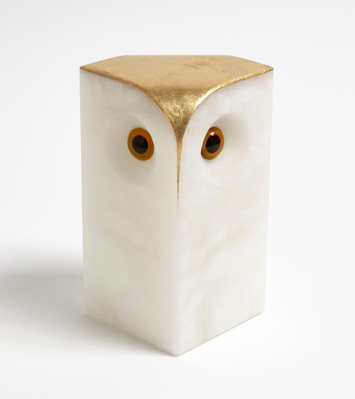 Alabaster Owls - Large