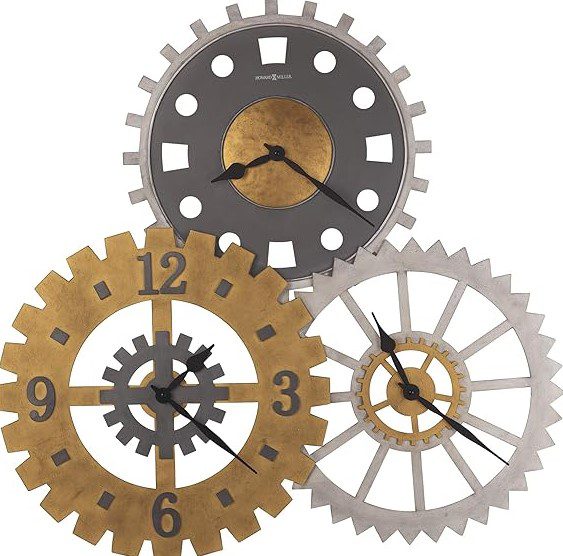 Cogwheel II Wall Clock