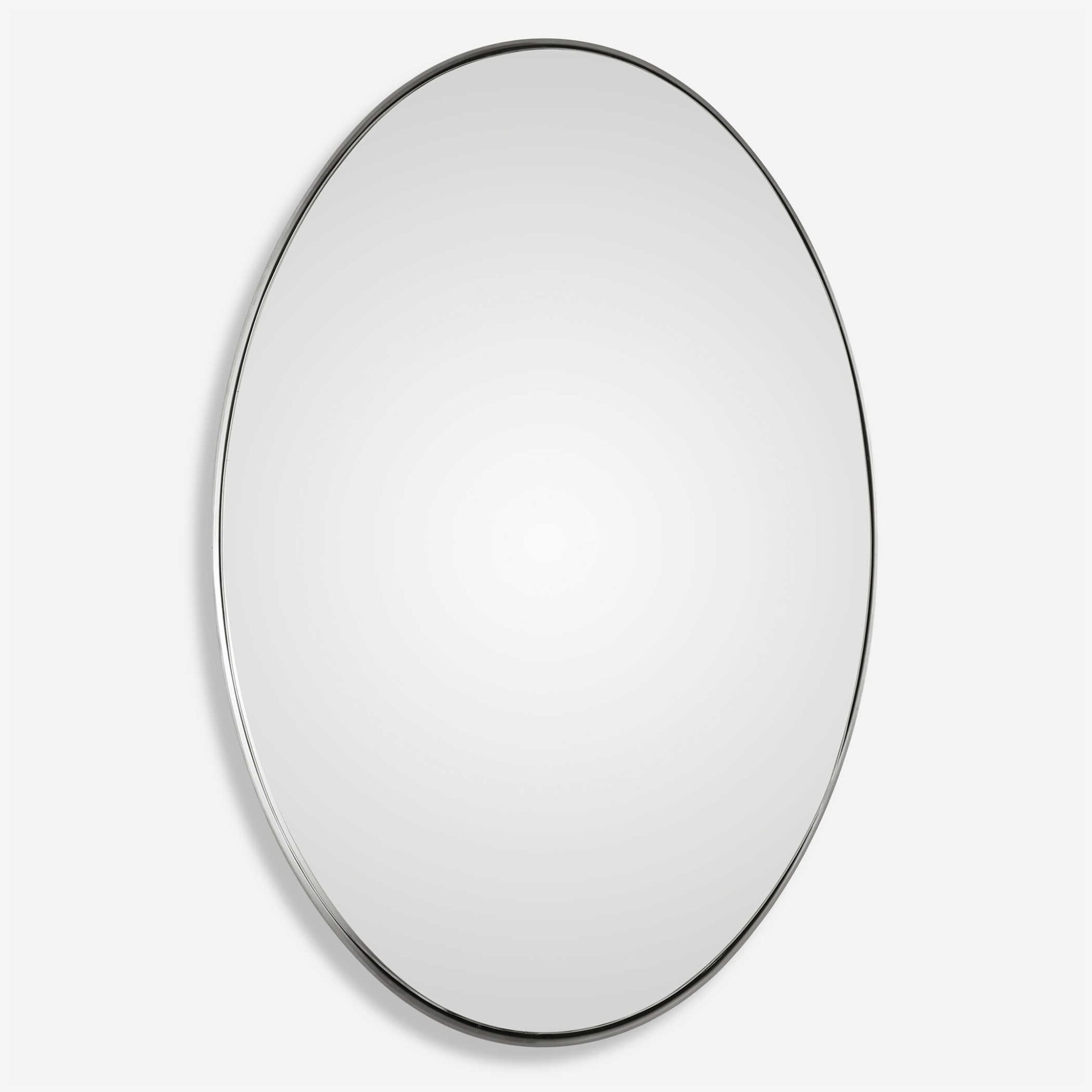 Pursley Brushed Nickel Mirror