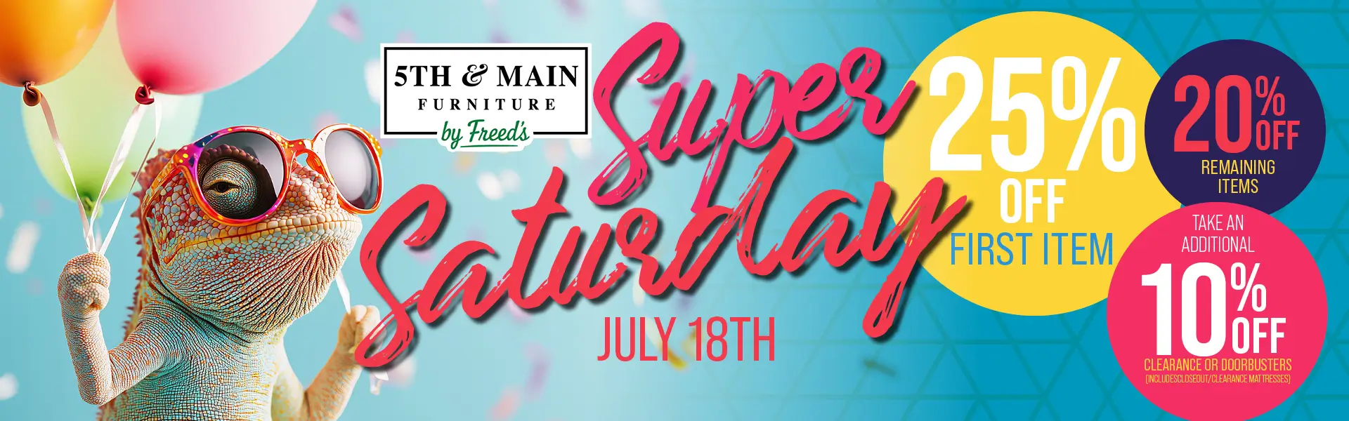 Freeds July Super Saturday Rotators Online
