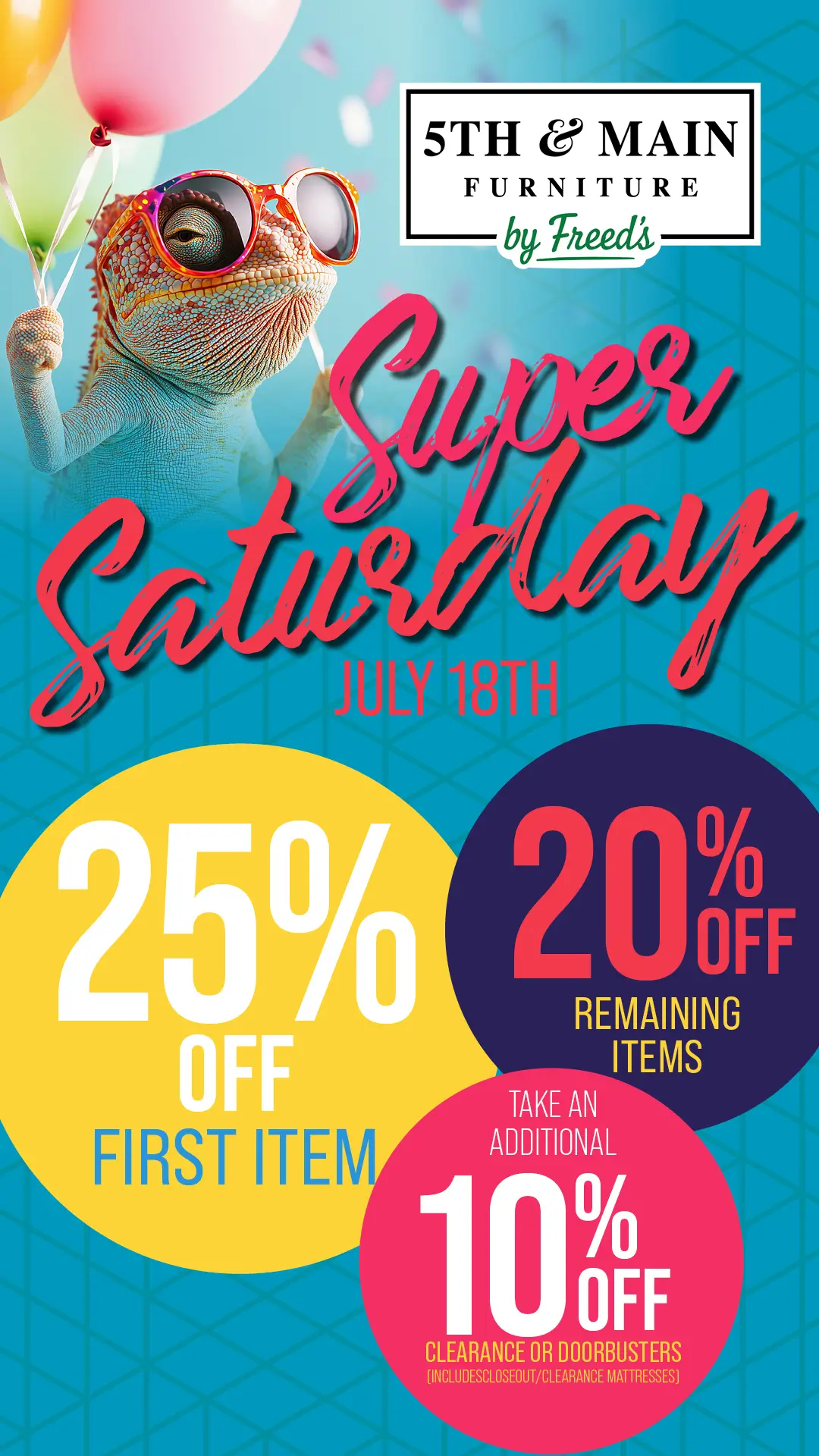 Freeds July Super Saturday Rotators Online7